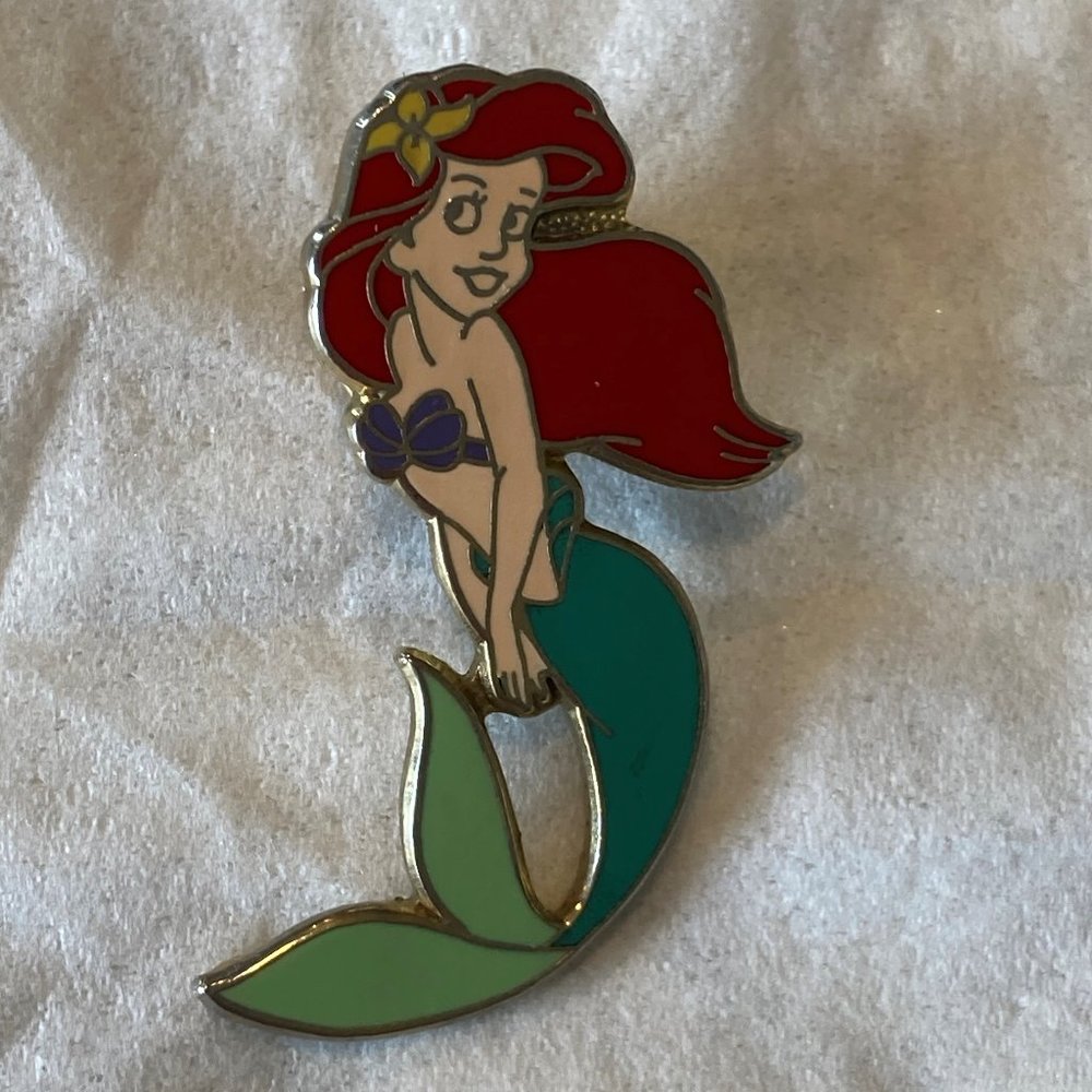 Vintage Disney Ariel Enamel Pin